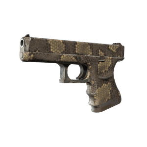Glock-18 | Death Rattle (Well-Worn) Glock-18 — CS2 skin in the Ichigo case on DuckSkins